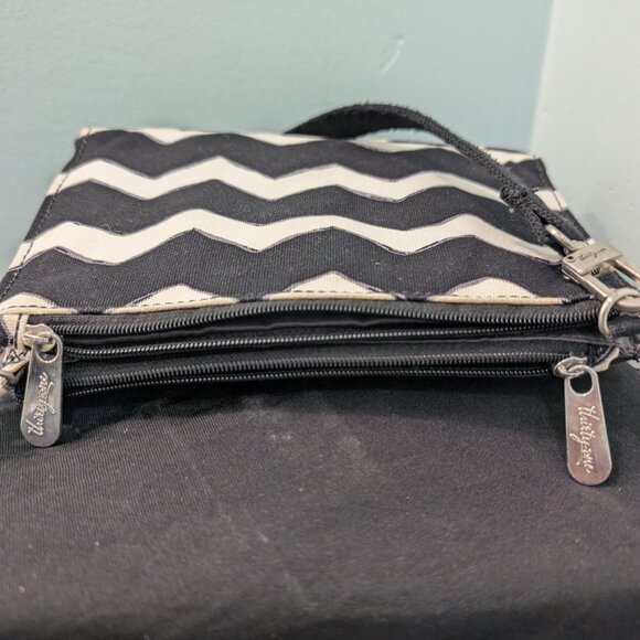 Black and White Thirty-one Crossbody - Picture 5 of 6